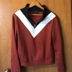 Women’s Roolee Sweatshirt Half Zip - Medium